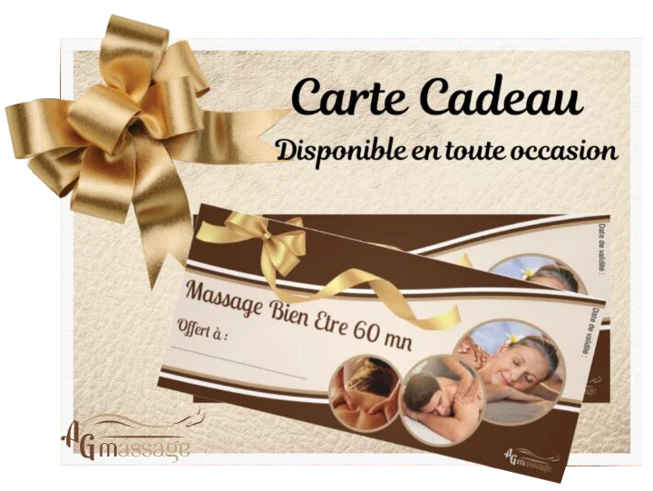 Ag Massage MASSAGE ROUFFIGNAC ST CERNIN Cartes Cadeaux
